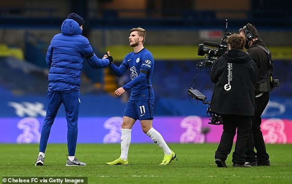 Tuchel says Werner's change will not happen over night and that he needs a 'stupid goal'