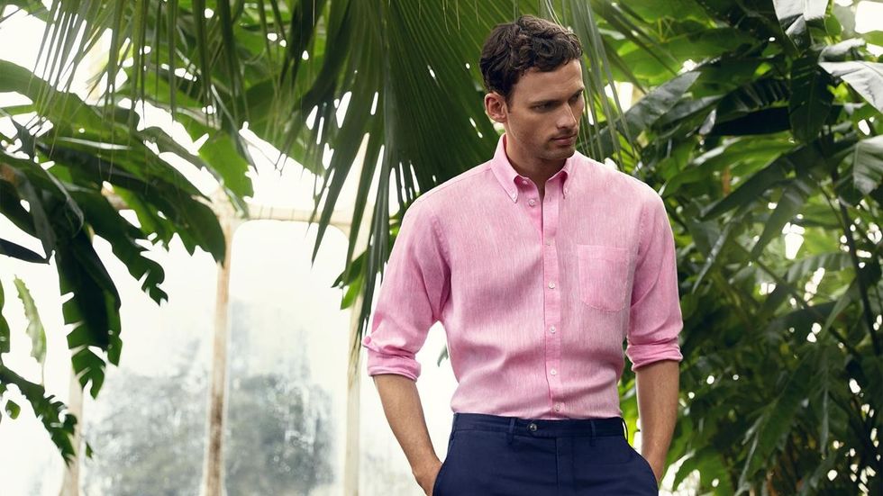 turnbull and asser summer linen collection