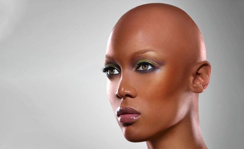 Tyra Banks Bald Cap The Belgravia Centre
