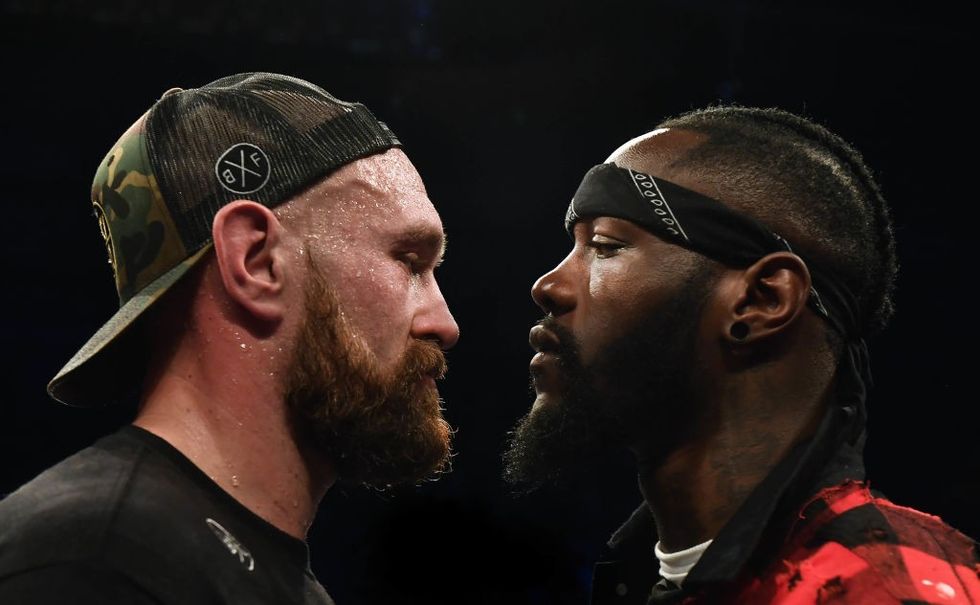 Tyson Fury dhe Deontay Wilder 1