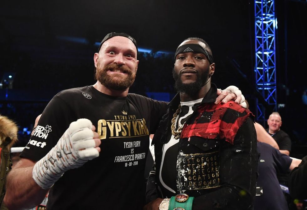 Tyson Fury dhe Deontay Wilder 2