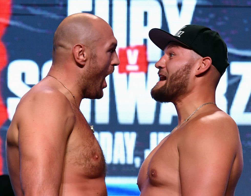 Tyson Fury vs Tom Schwarz