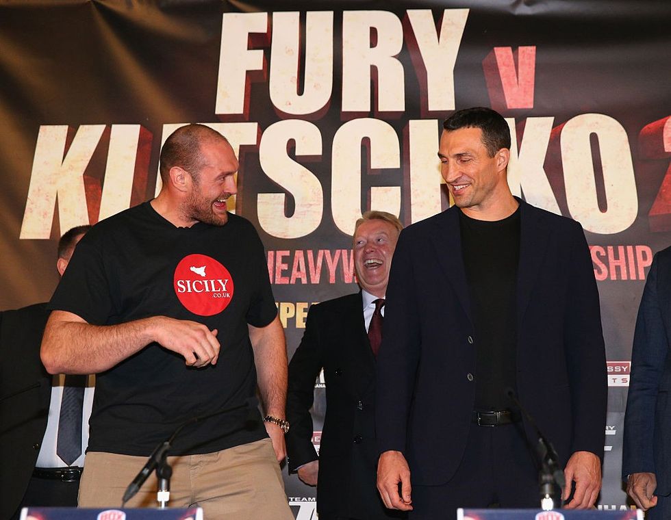 Tyson Fury Wladimir Klitschko
