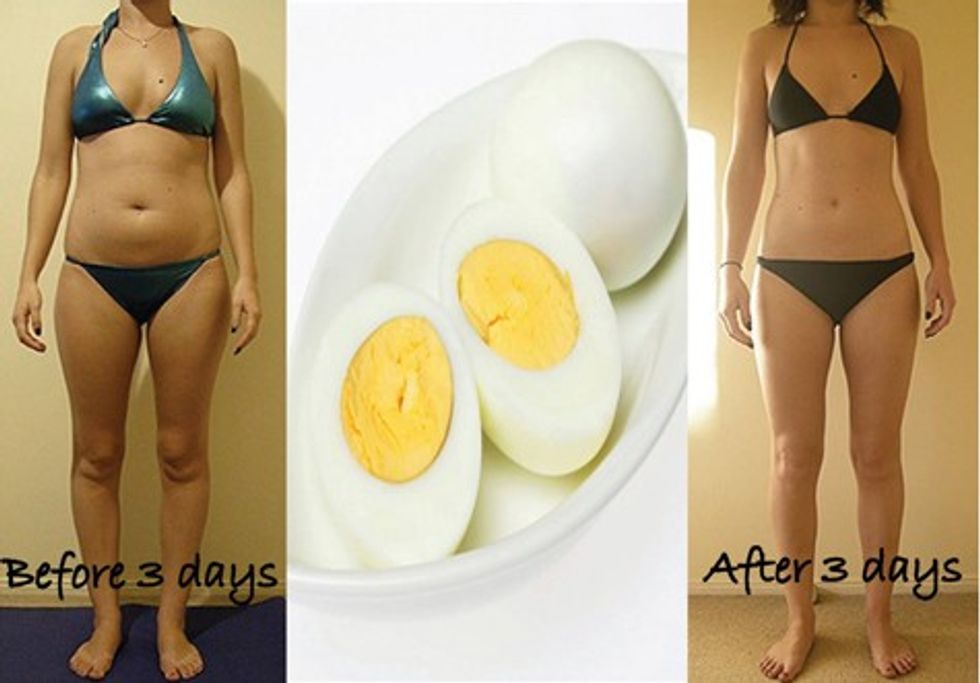Unbelievable Diet With Eggs Lost 3kg in just 3 days (1)