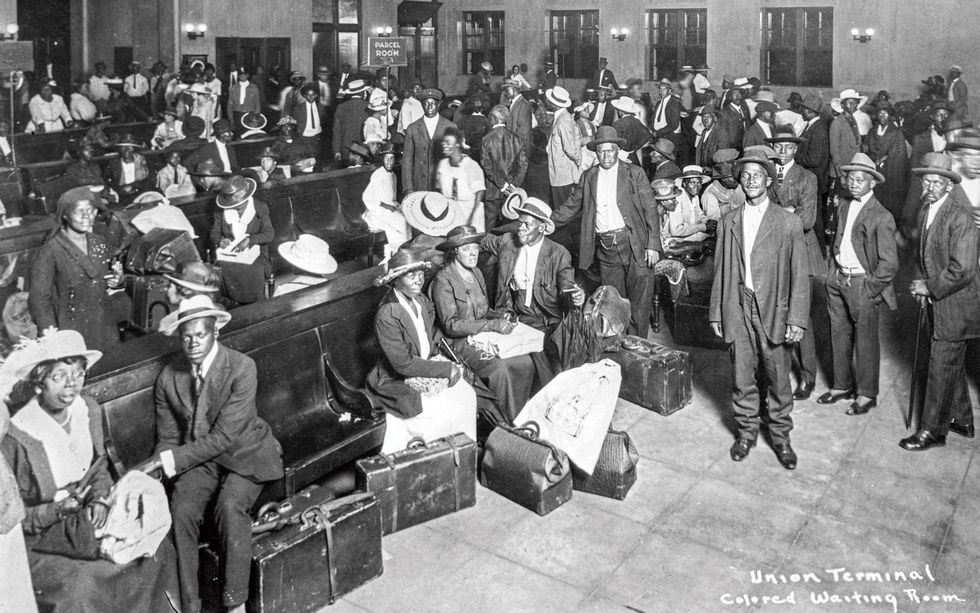 Union Terminal Colored Waiting Room