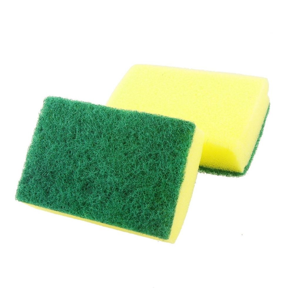 Unique Bargains Multi use Double Sided Kitchen Dish Cleaning Sponge Scrub Scouring Pads