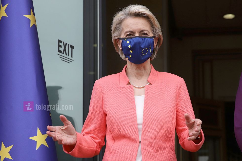 Ursula von der Leyen Presidente e Komisionit Evropian foto Ridvan Slivova 7