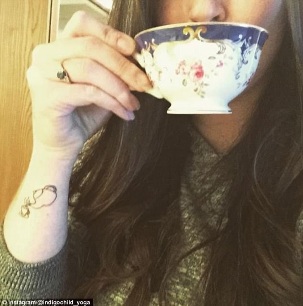 Ushqimet dhe pijet e preferuara i bënë tatuazhe nëpër trup foto 7