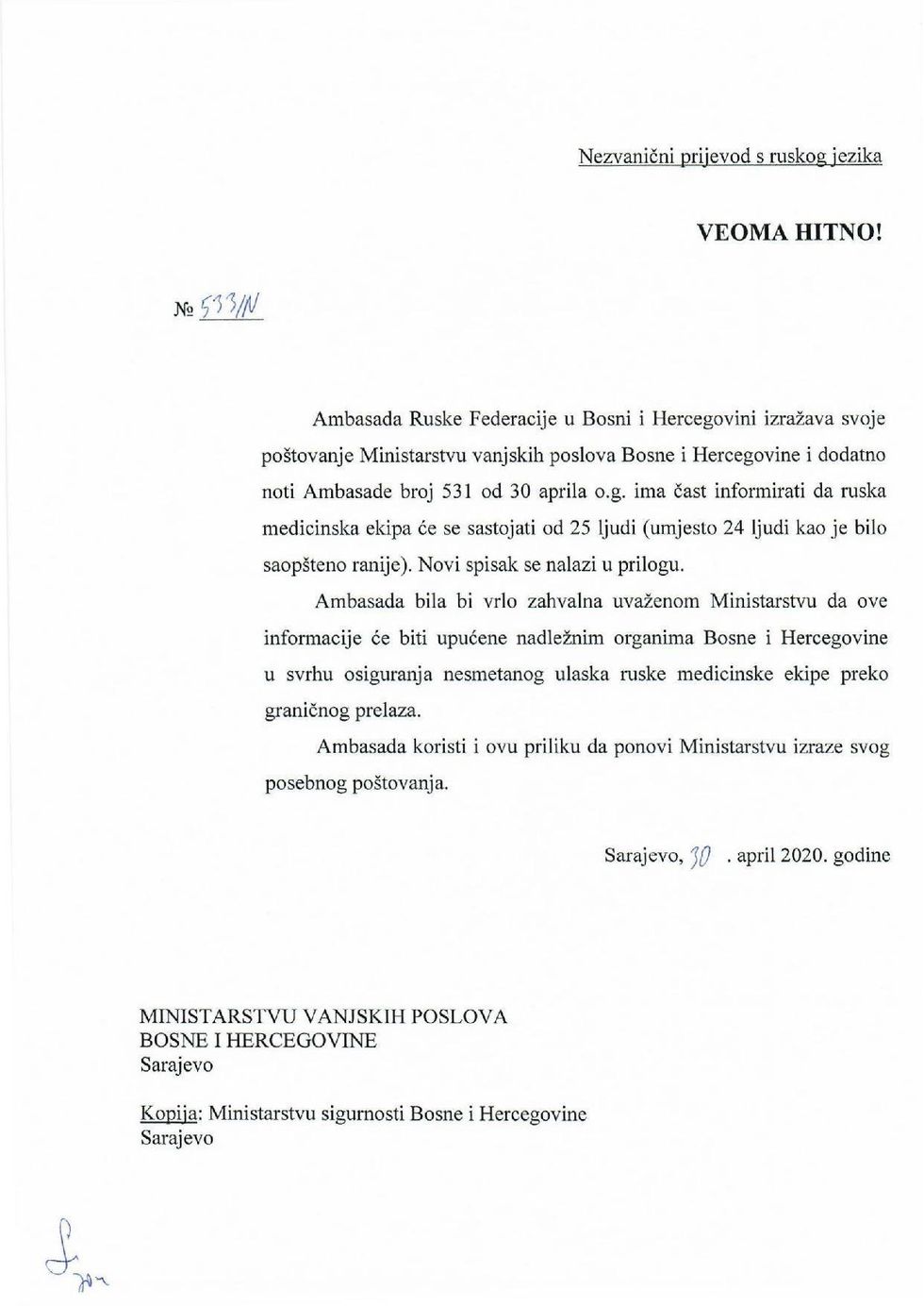 VEOMA HITNO dopunska Nota Ruska ekipa page 002
