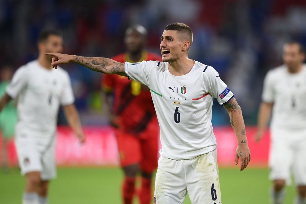 Verratti Italy Belgium