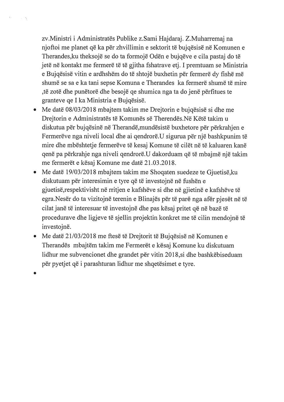 Vesel Krasniqi Raporti 6