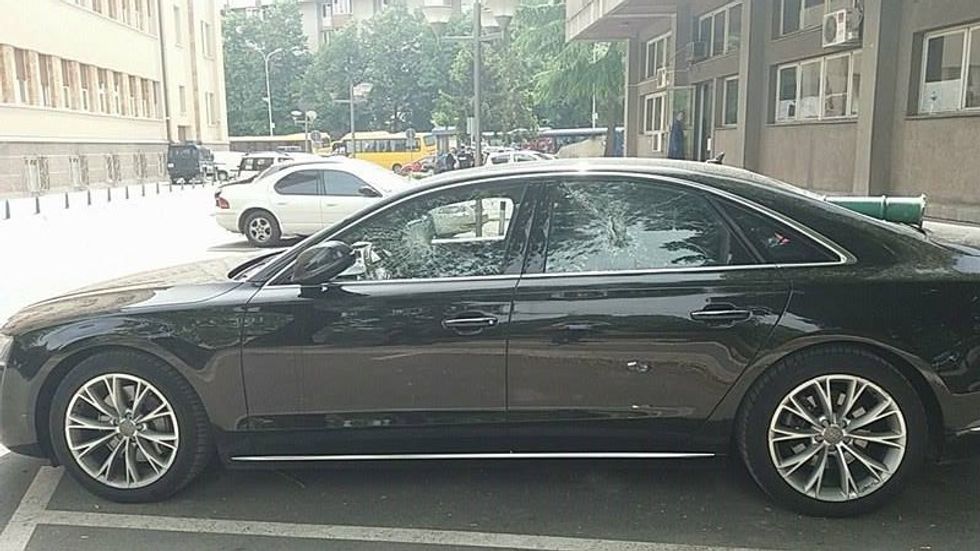 Vetura e demoluar e Zoran Zaevit 1