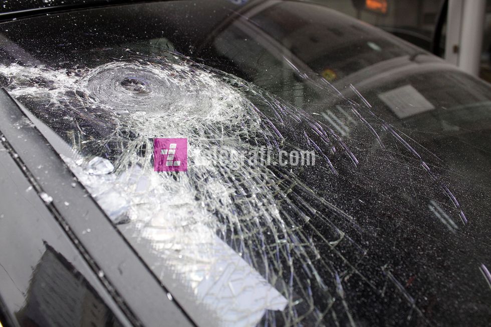 vetura e demtuar e Lulzim Syles foto Ridvan Slivova 4