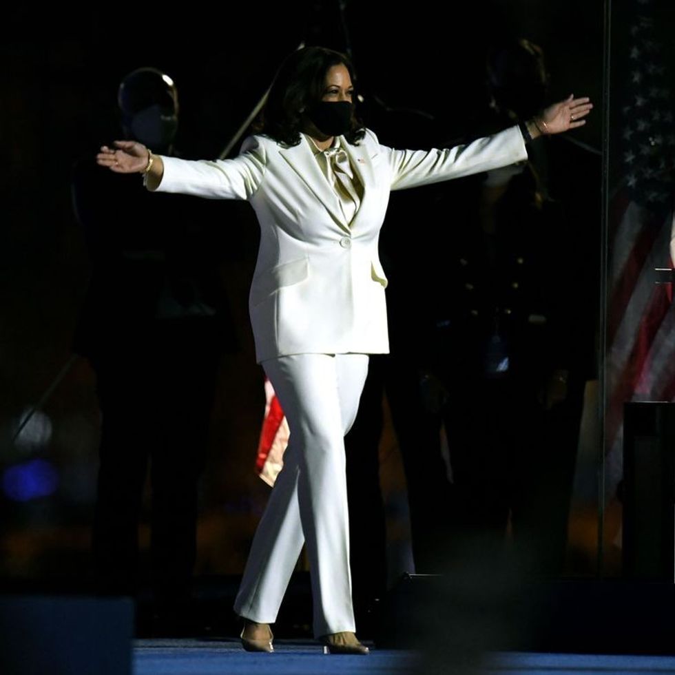 vice president elect kamala harris arrives to deliver news photo 1604917202