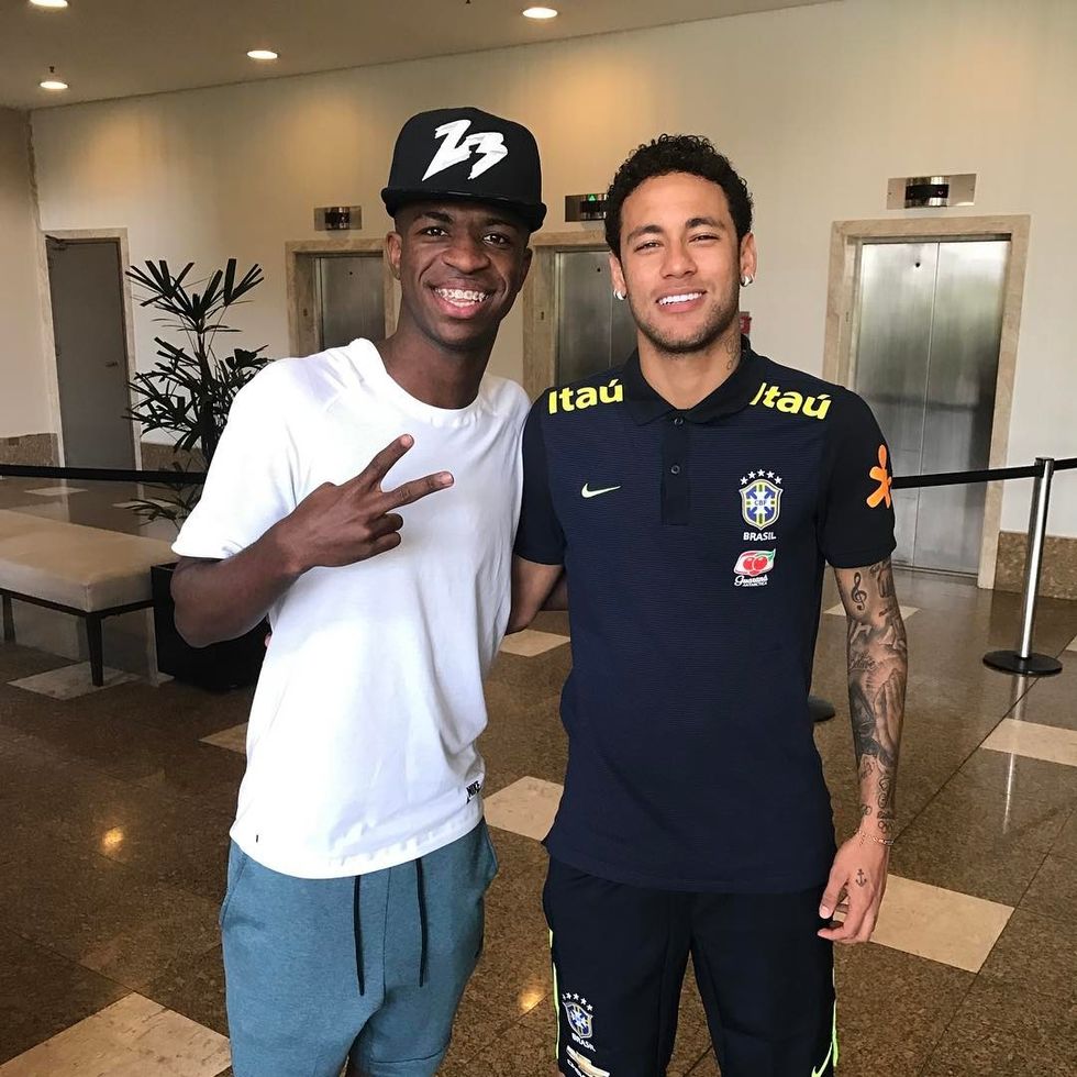 vinicius junior neymar