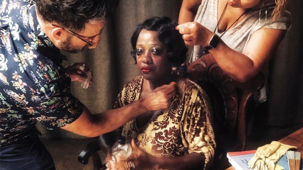 Viola Davis Hair and Makeup Ma Raineys Black Bottom