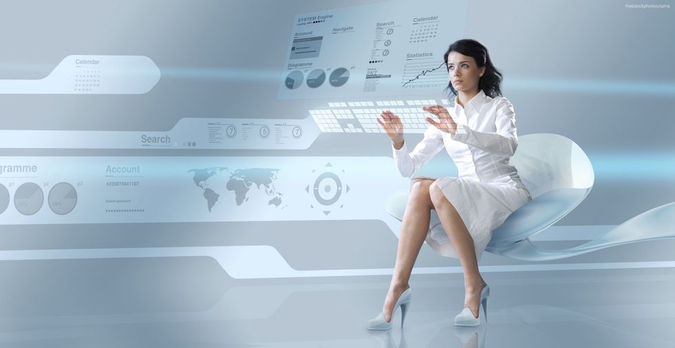 virtual business woman entrepreneur 8518