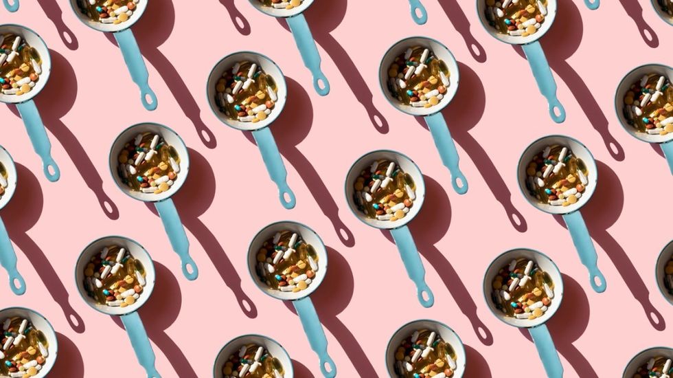 Vitamins Multiple Overhead Studio Header