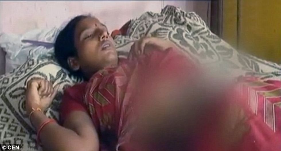 Vjehrra dhe kunata tentuat tia mbysin femijen e pa lindur foto 4