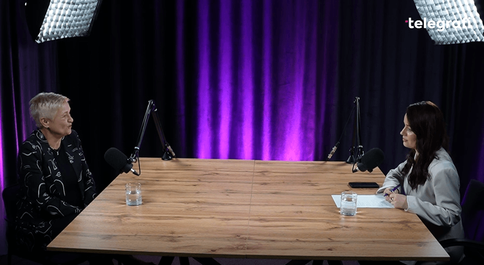 Vjollca u00c7avolli nga STIKK nu00eb podcastin "Rrugu00ebtimi" nu00eb Telegrafi.com