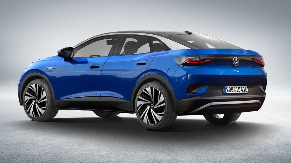volkswagen id.4 crozz rear
