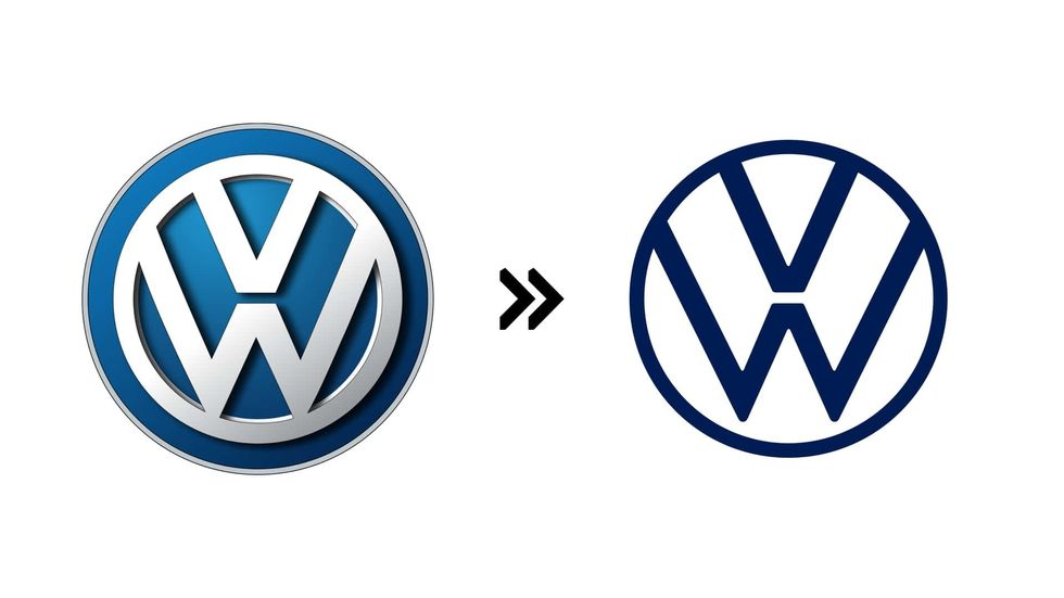 volkswagen new logo