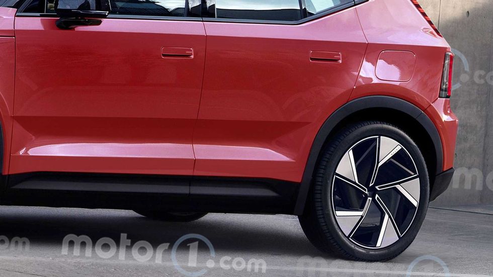 volvo ex30 rendering