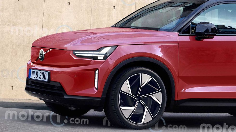 volvo ex30 rendering