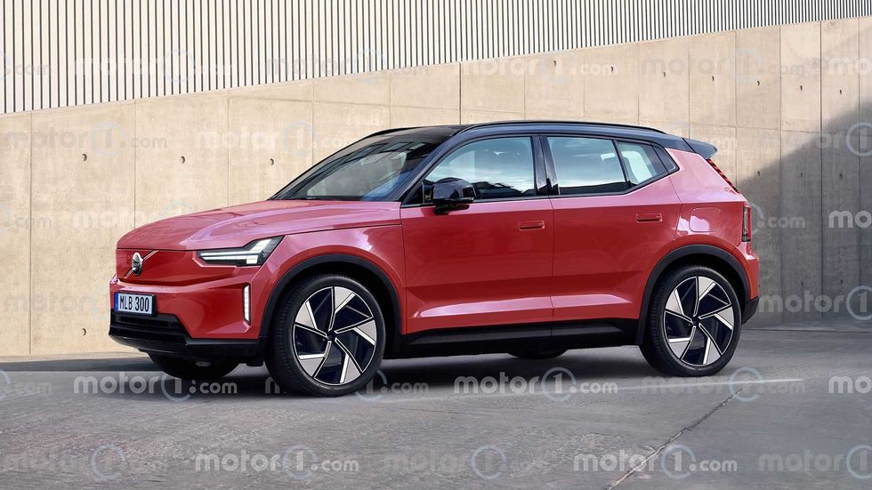 volvo ex30 rendering