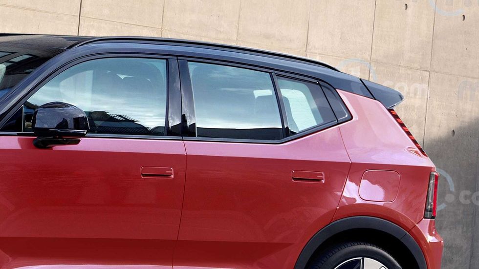 volvo ex30 rendering