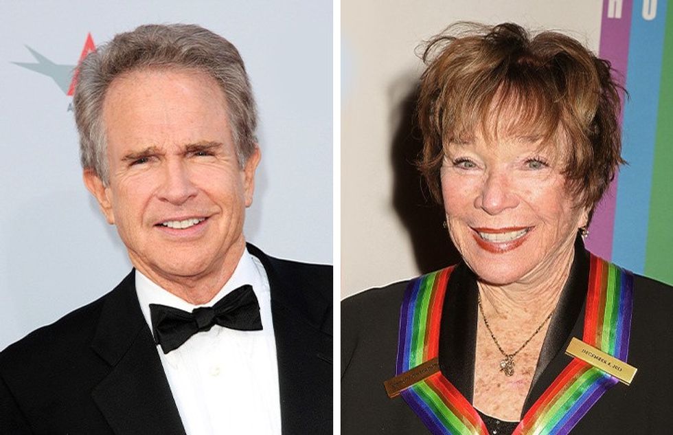 Warren Beatty dhe Shirley MacLaine vëlla e motër