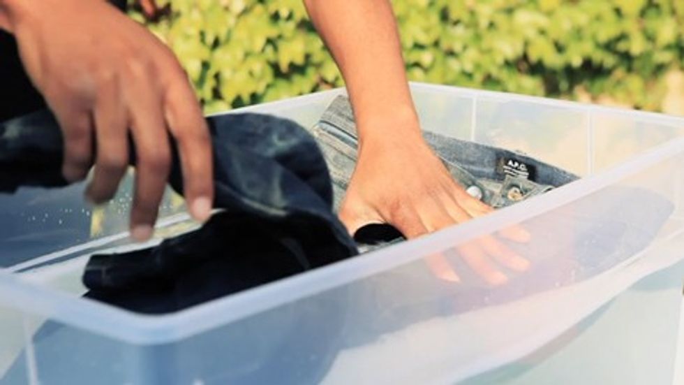 Washing Raw Denim