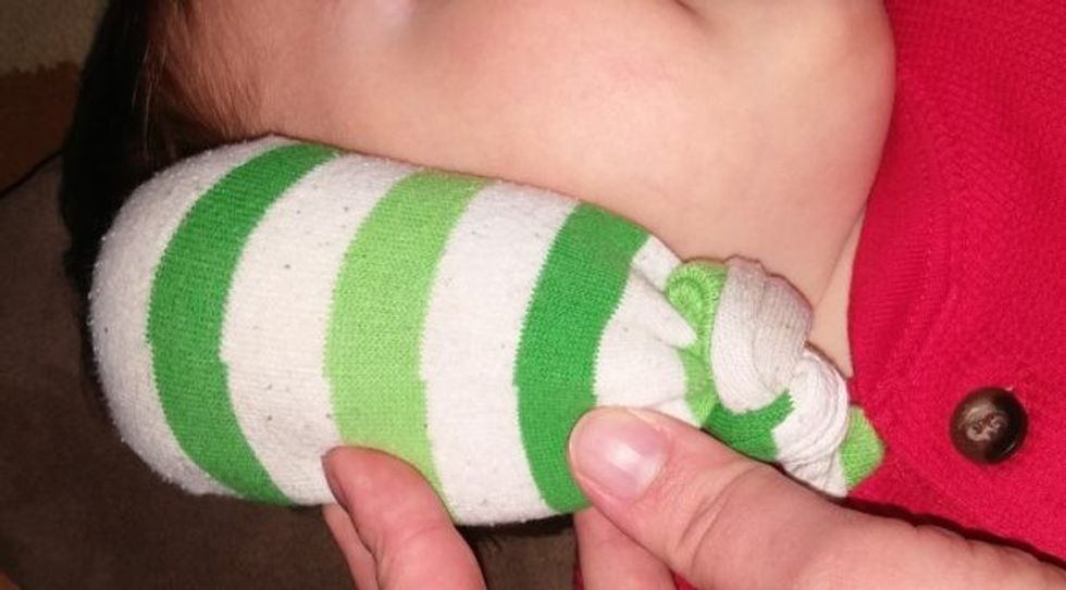 watch how we heat up a sock with sea salt to treat earache infection 2 1