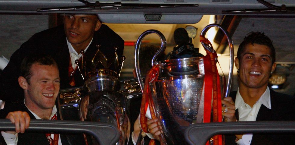 Wayne Rooney Cristiano Ronaldo