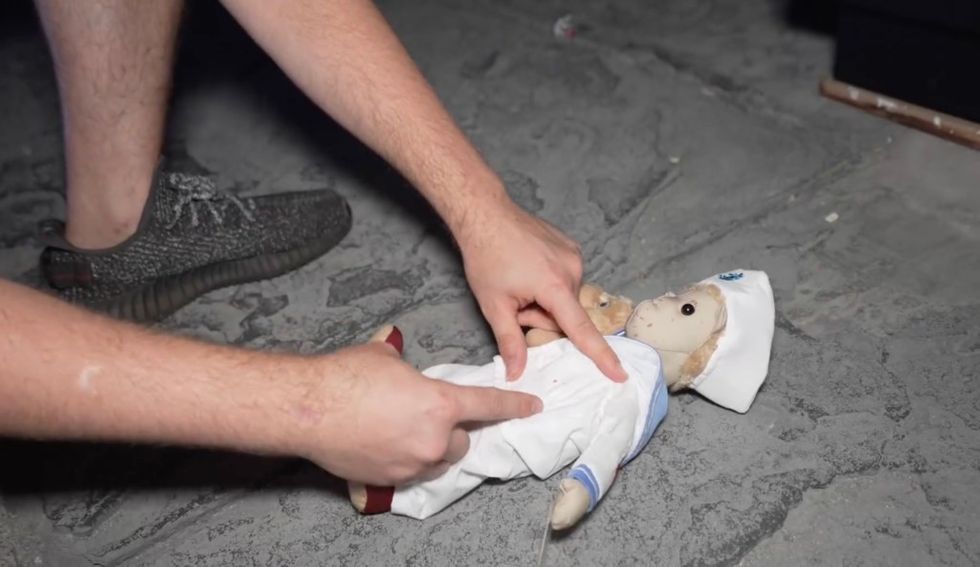 “We got attacked after the blood ritual was performed and felt like we caught on fire. It got insanely hot, and then we both ended up throwing up,” Smith explained