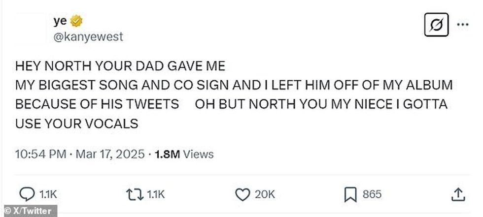 West ishte kritik ndaj Playboy Carti për mosbashkëpunim me të mes polemikave të fundit