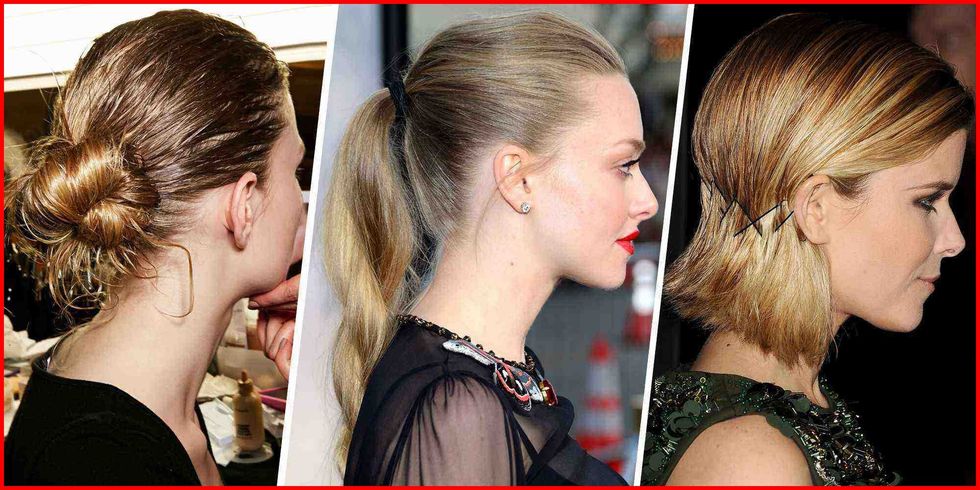 wet hairstyles for short hair