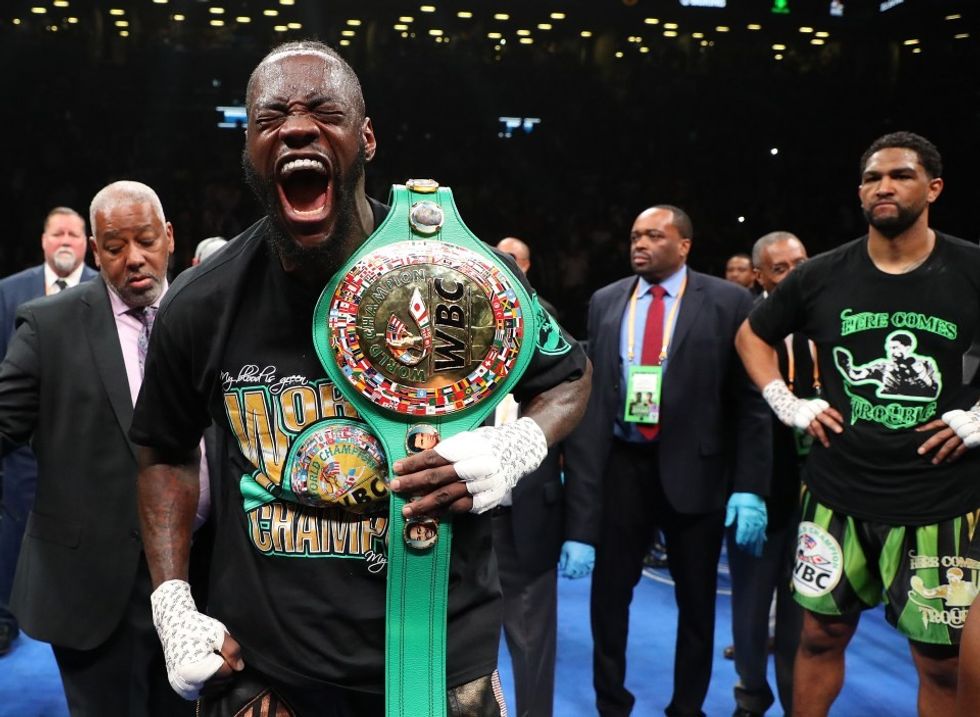 Wilder has held the WBC title since 2015 and is still active today