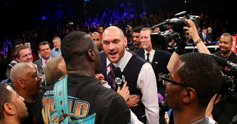 wilder vs fury being negotiated for december