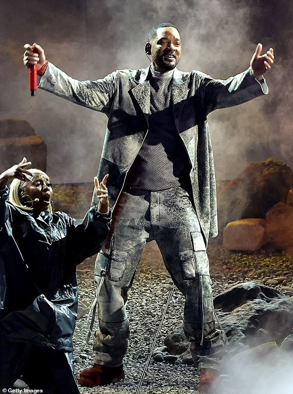 Will Smith took over the stage at the 2024 BET Awards on Sunday in his first major solo performance since the infamous Oscar slap