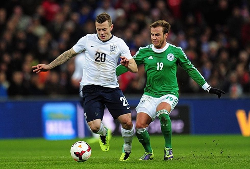 wilshere and gotze