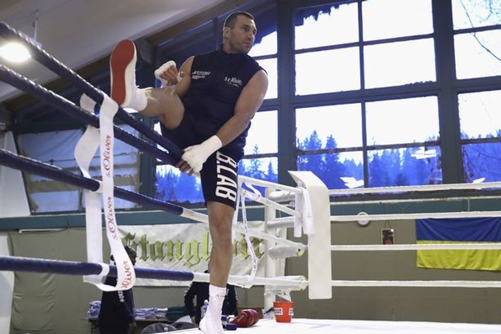 Wladimir Klitschko Training