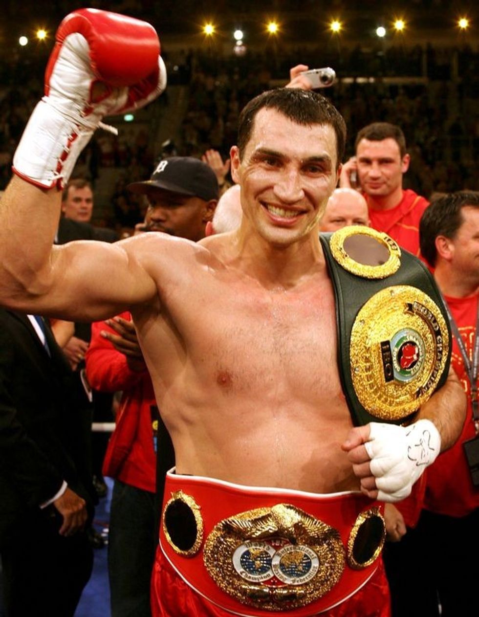 Wladimir Klitschko Ukrainian heavyweight boxer 2006