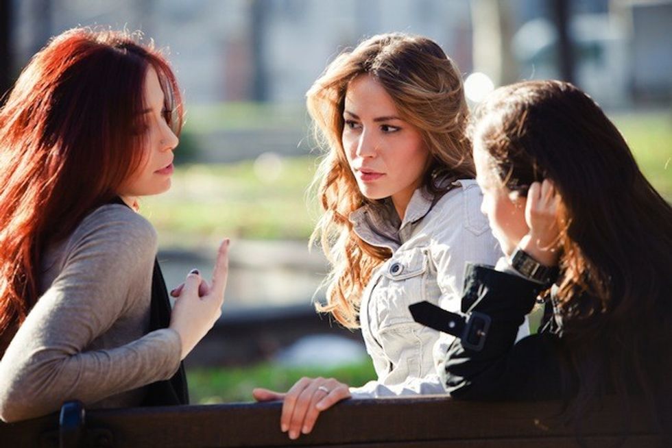 women-talking-outside