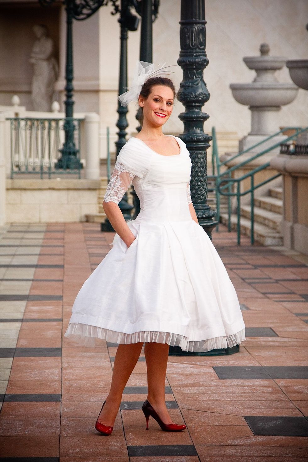 wpid Bridesmaid Dresses With Sleeves And Pockets 2014 2015 6