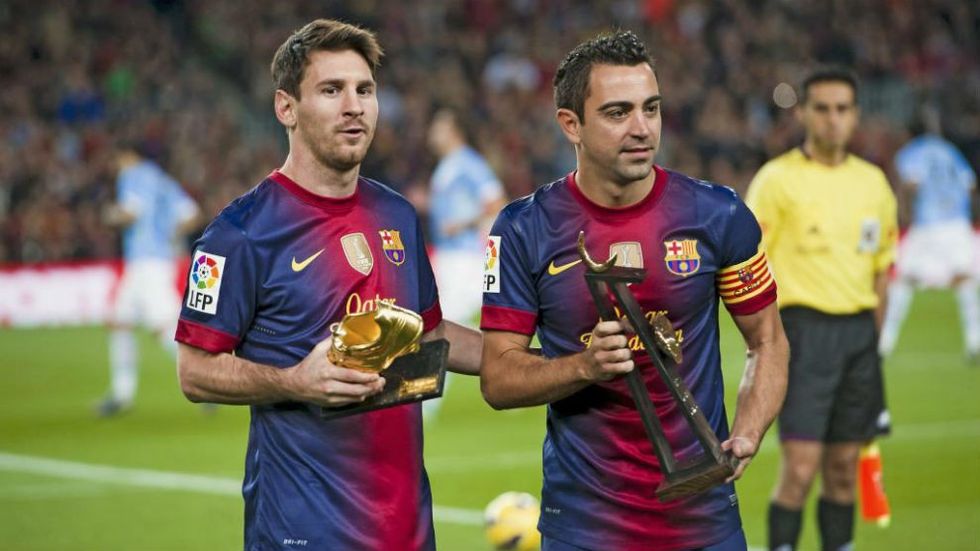 xavi messi 1