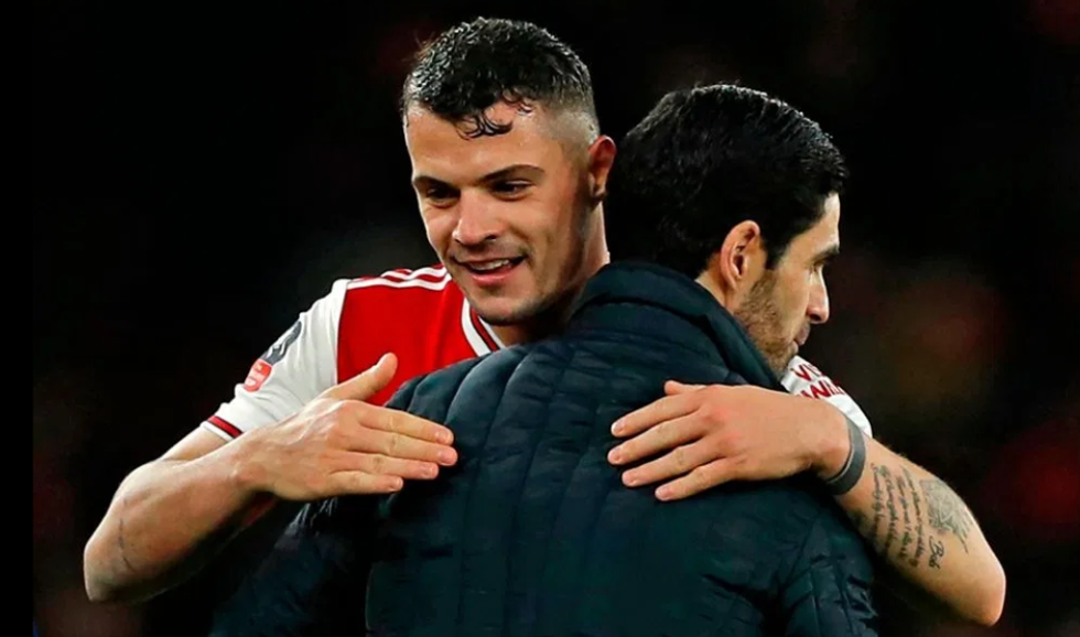 xhaka arteta