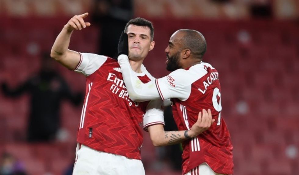 xhaka lacazette