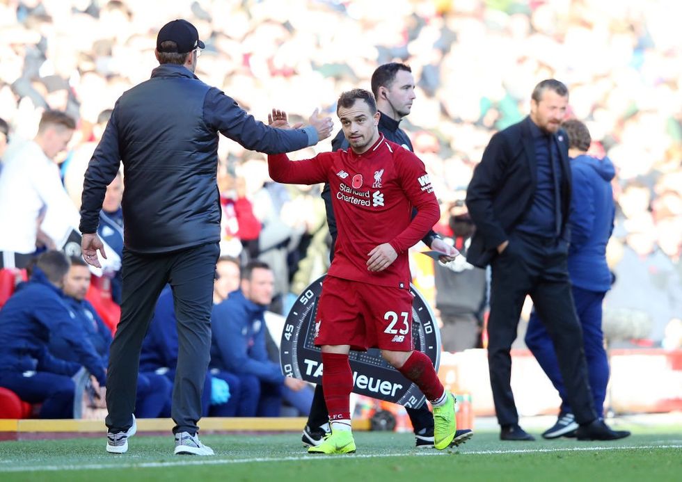 Xherdan Shaqiri Klopp