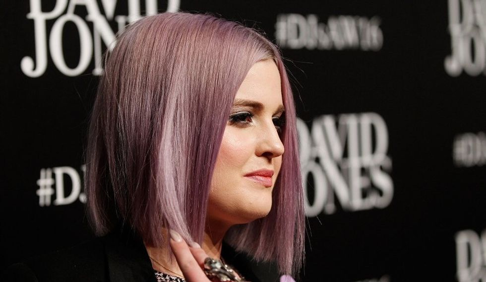 XXX arrives ahead of the David Jones Autumn/Winter 2016 Fashion Launch at David Jones Elizabeth Street Store on February 3, 2016 in Sydney, Australia.